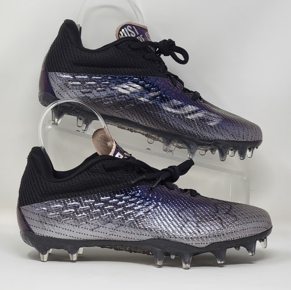 Under Armour Blur Smoke MC Lacrosse Cleats Iridescent 3025123-002 Women Sz 8 New